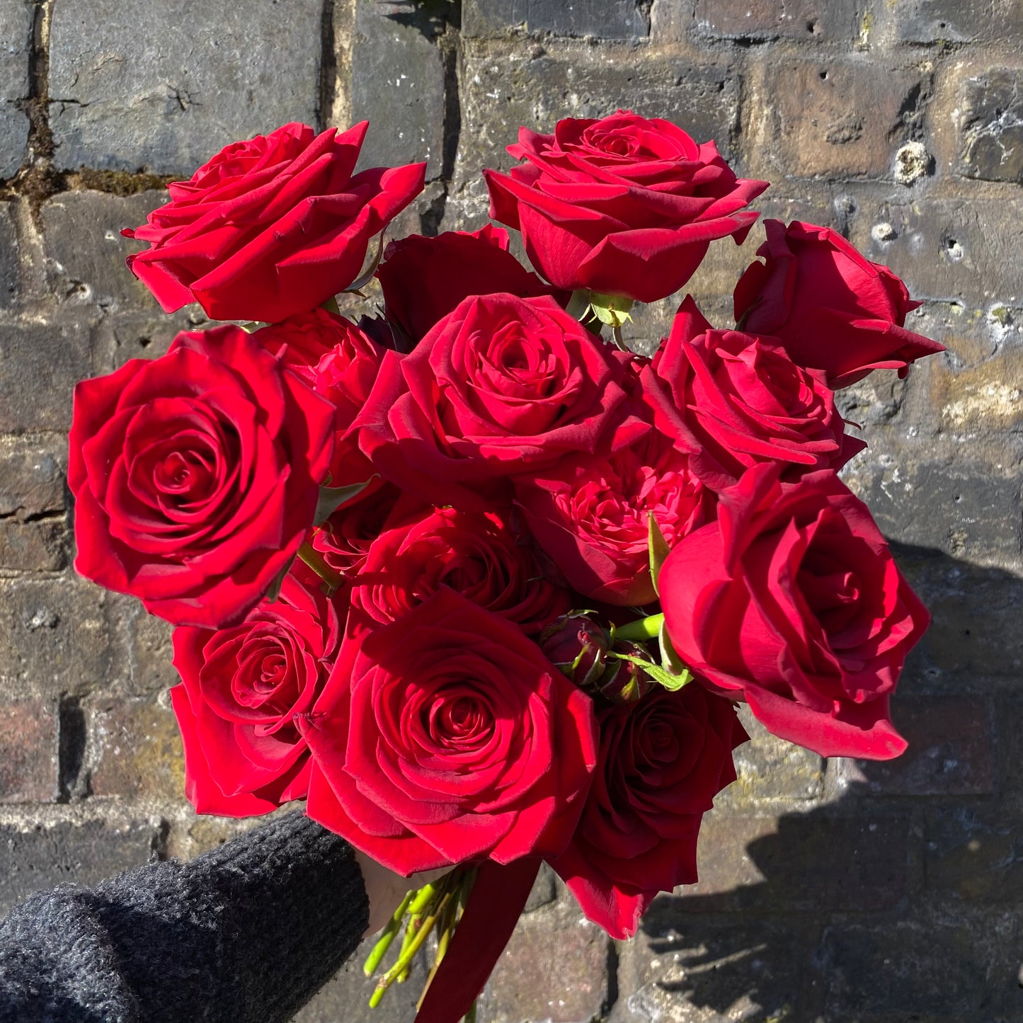 Deluxe Rose Bridal Bouquet