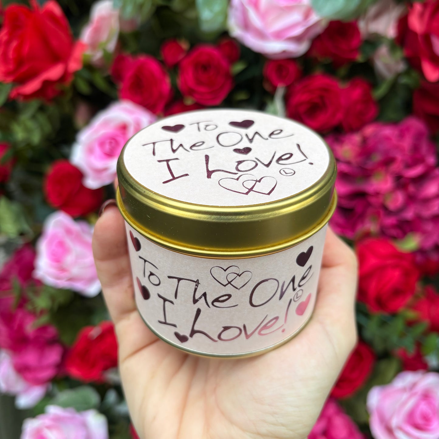 The One I Love Lily Flame Candle
