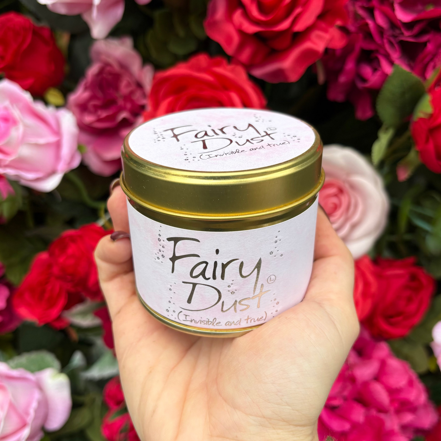 Fairy Dust Lily Flame Candle