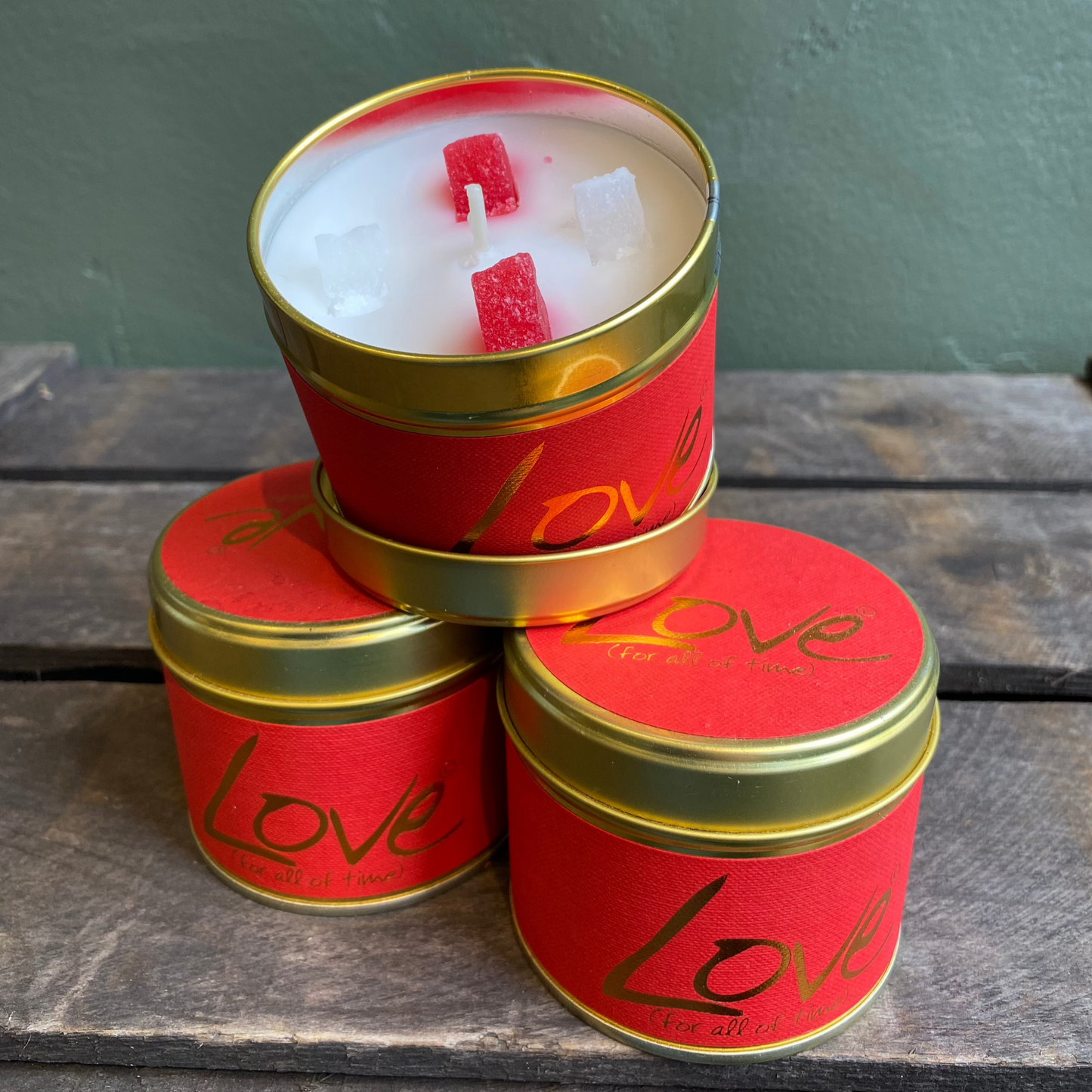 Love Lily Flame Candle