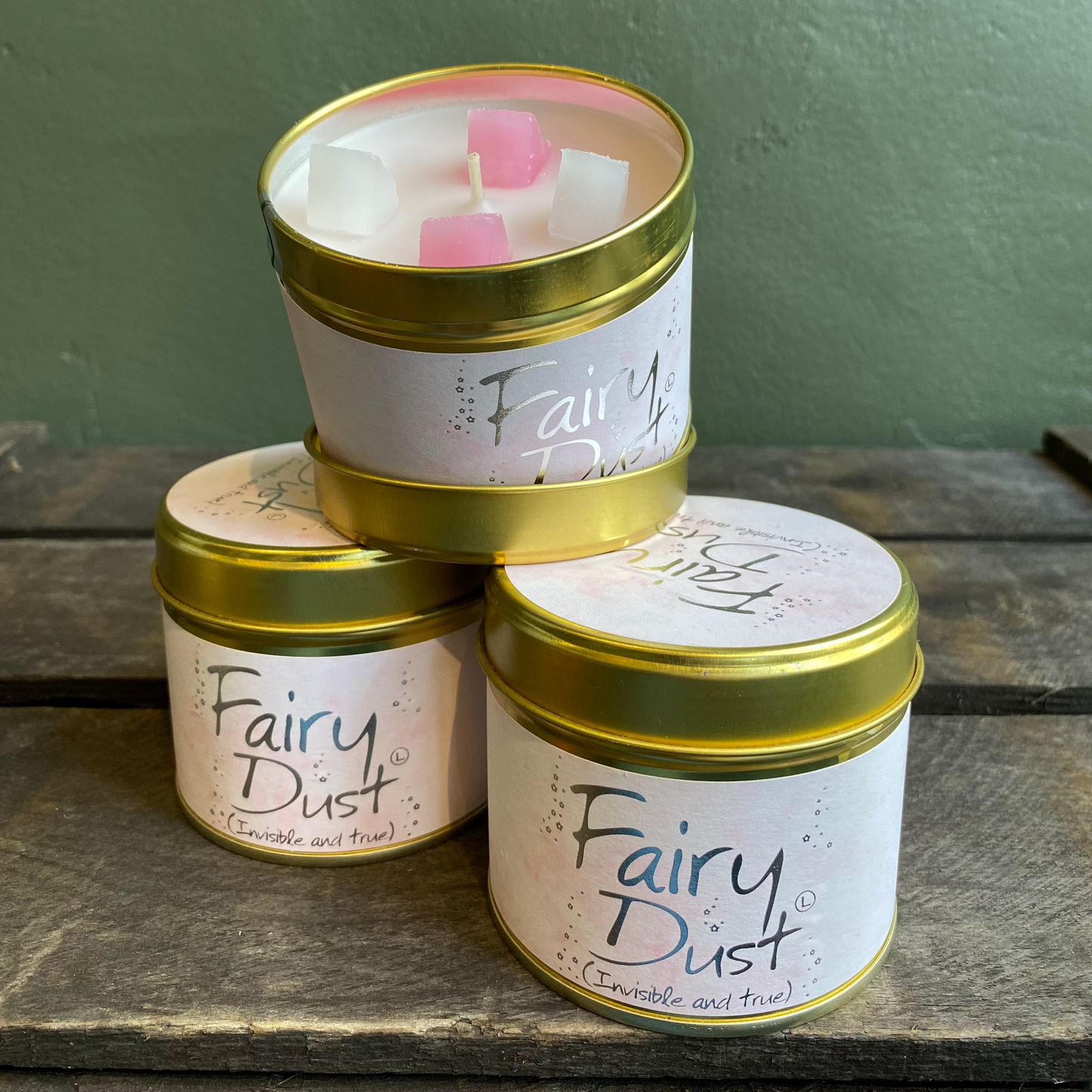 Fairy Dust Lily Flame Candle