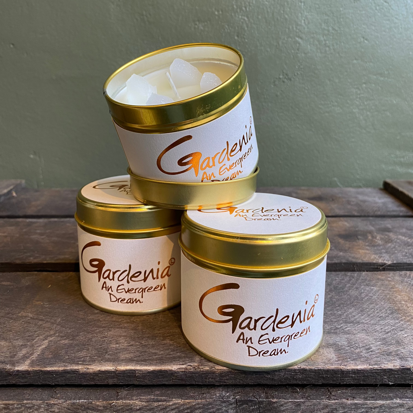 Gardenia Lily Flame Candle