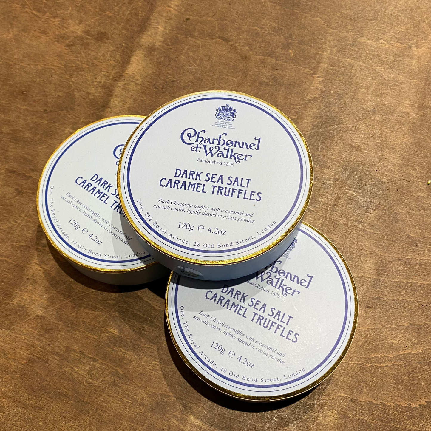 Dark Sea Salt Caramel Truffles - Charbonnel et Walker