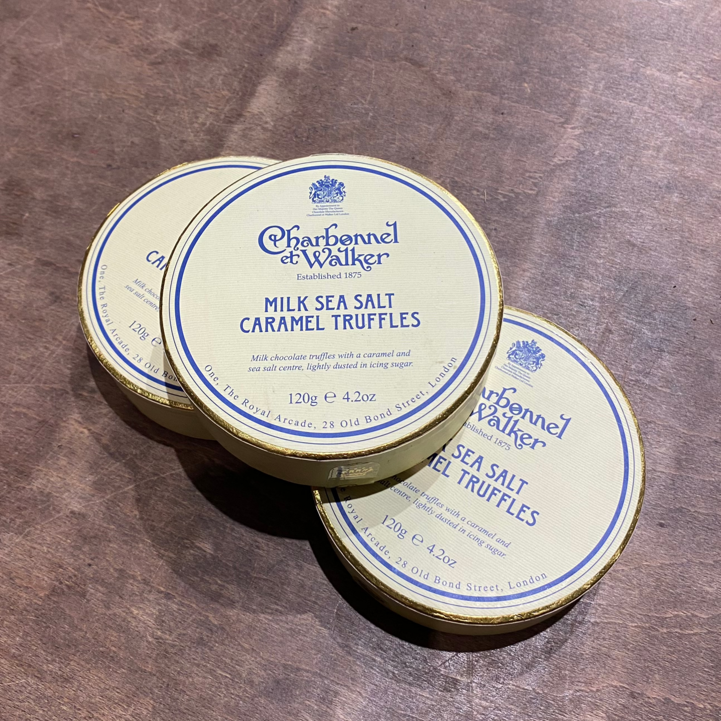 Milk Sea Salt Caramel Truffles - Charbonnel et Walker