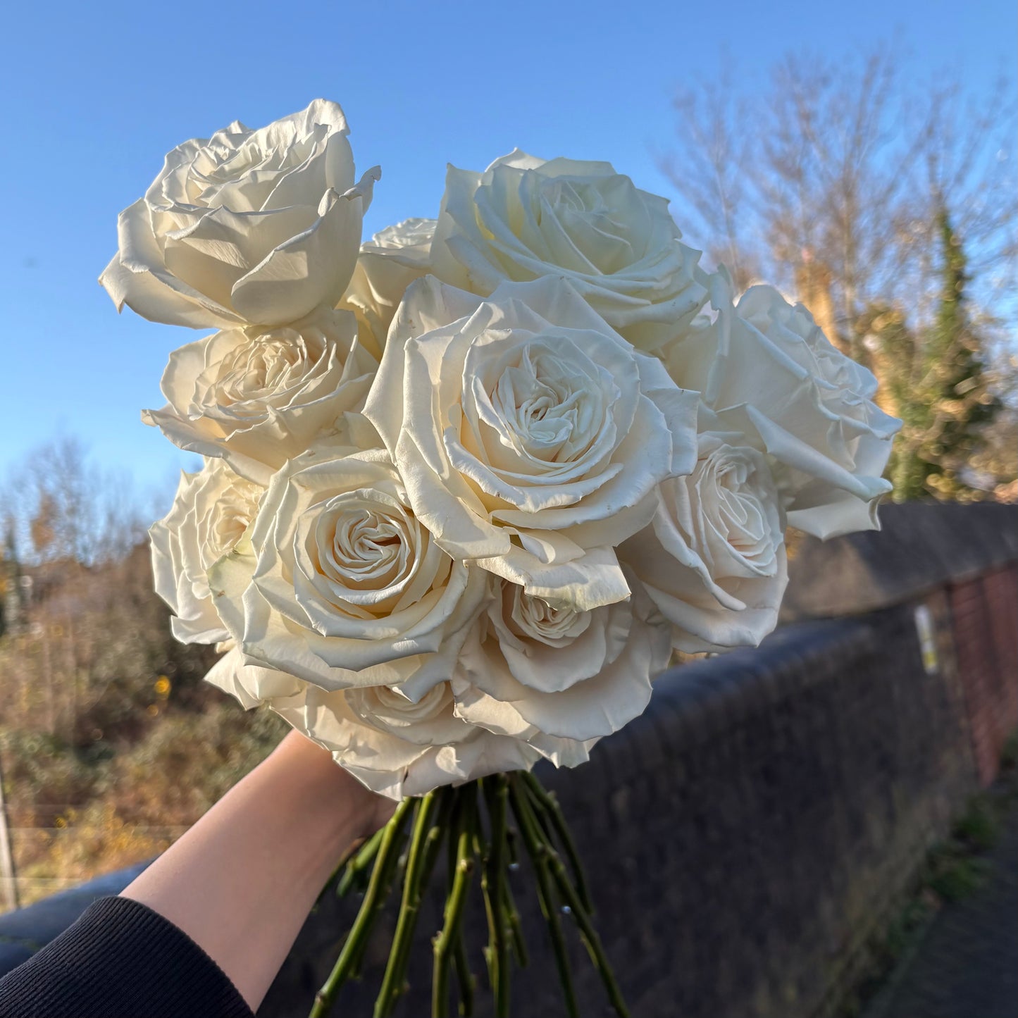 Deluxe Rose Bridal Bouquet