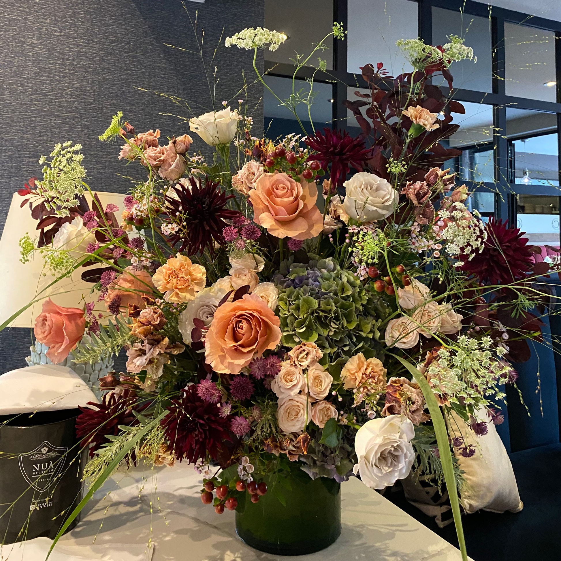 large vase of flowers for delivery