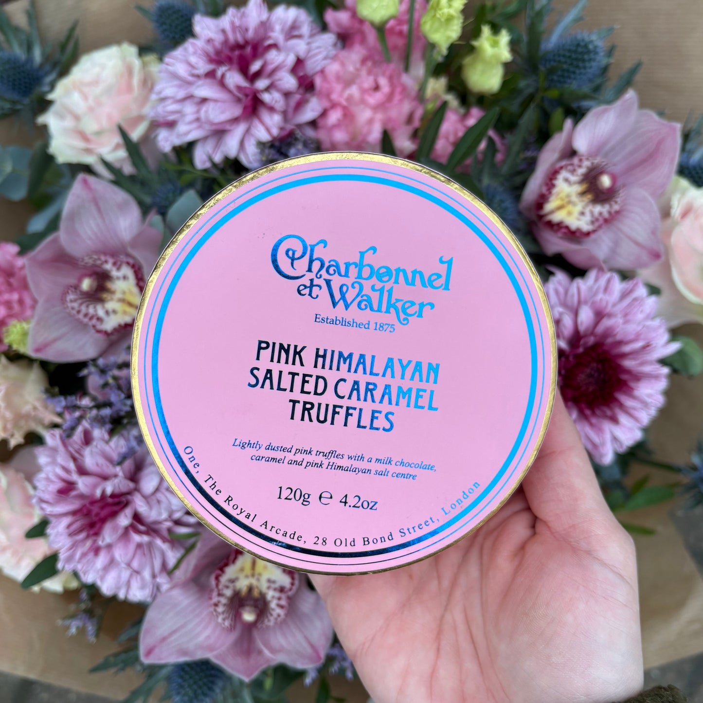Pink Himalayan Salted Caramel Truffles - Charbonnel et Walker