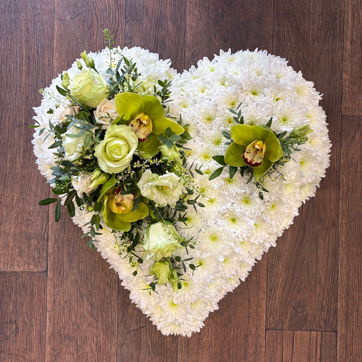 Based Heart - Sympathy Flowers