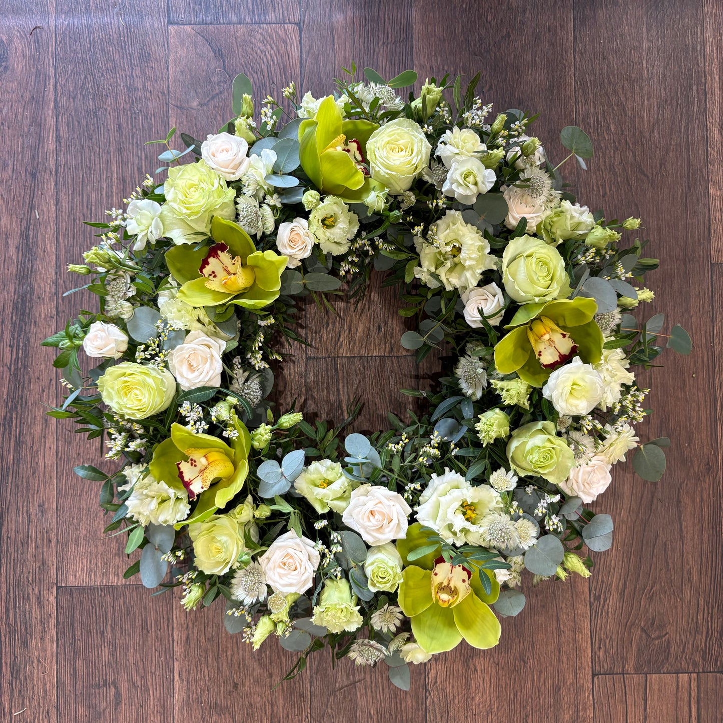 Loose Wreath - Sympathy Flowers