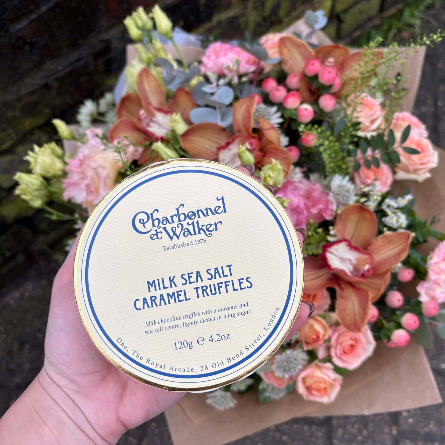 Milk Sea Salt Caramel Truffles - Charbonnel et Walker