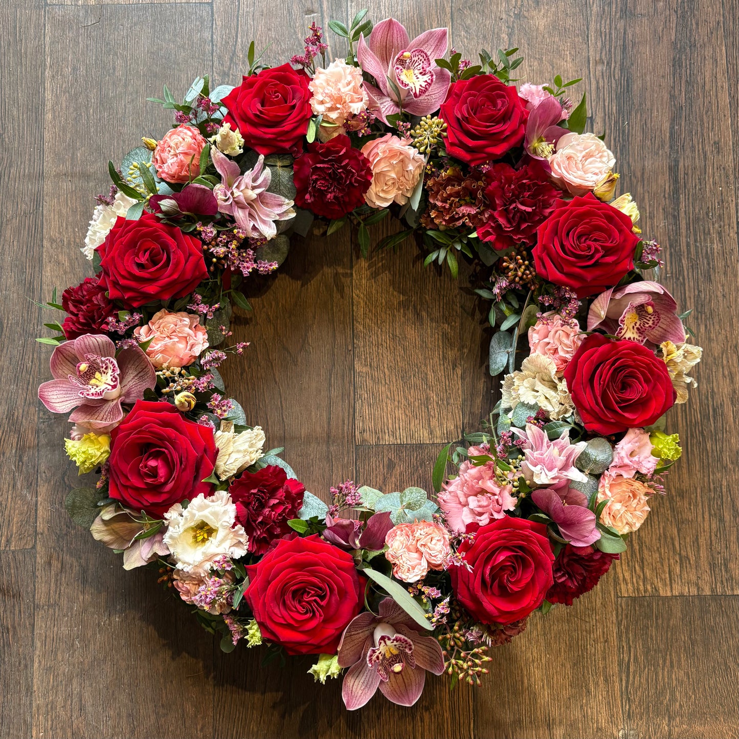 Loose Wreath - Sympathy Flowers
