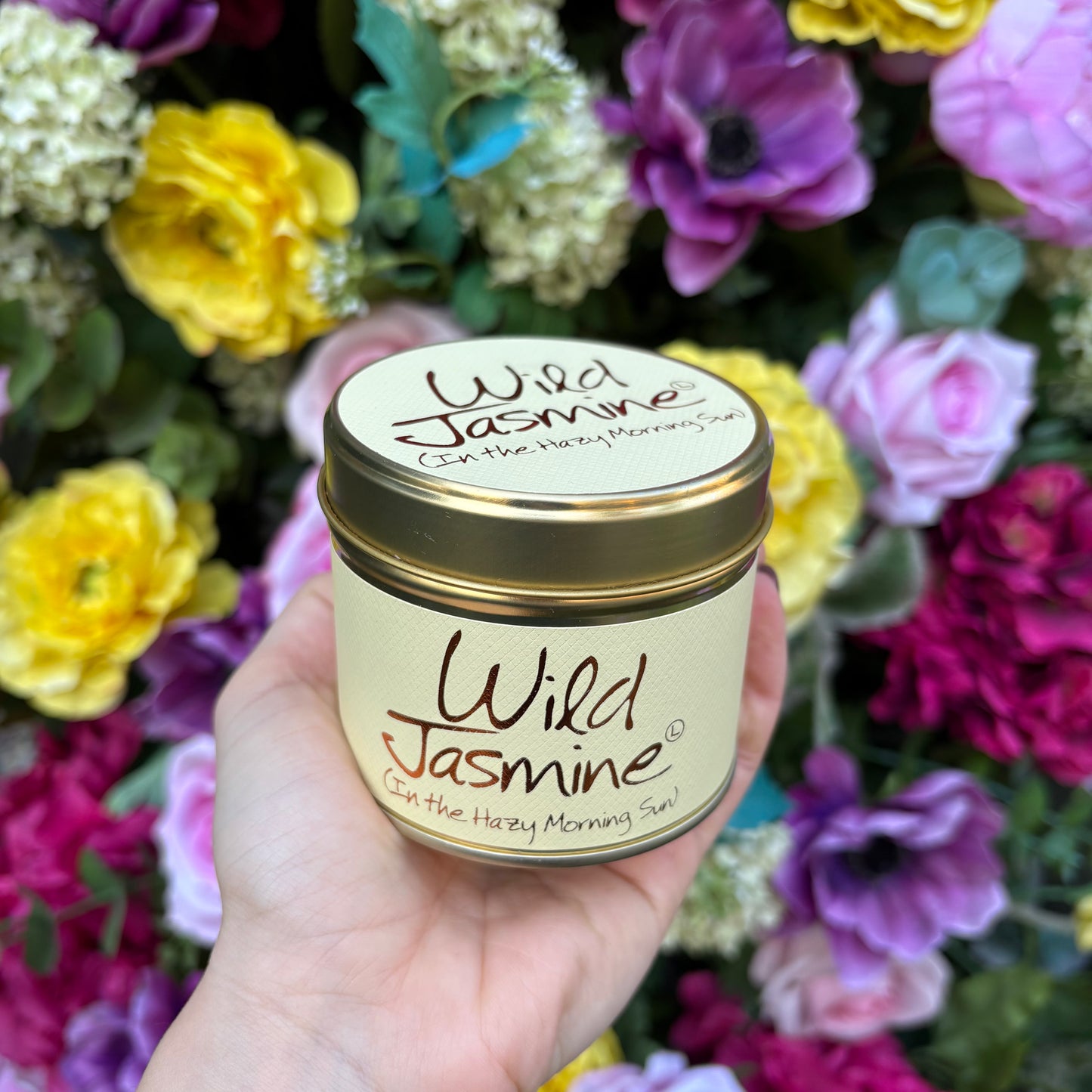 Wild Jasmine Lily Flame Candle