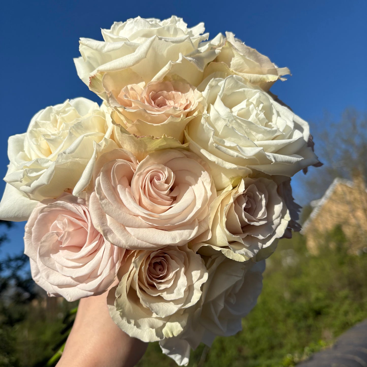 Deluxe Rose Bridal Bouquet