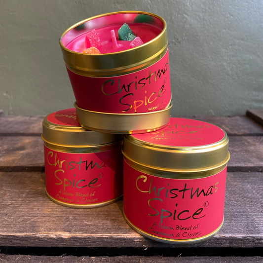 Christmas Spice Lily Flame Candle