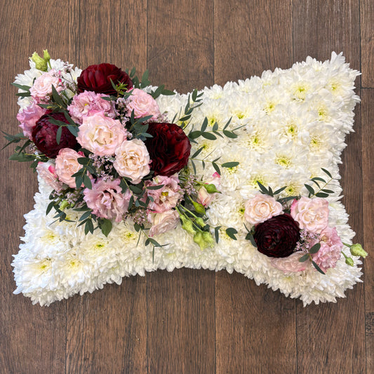 Based Pillow - Sympathy Flowers