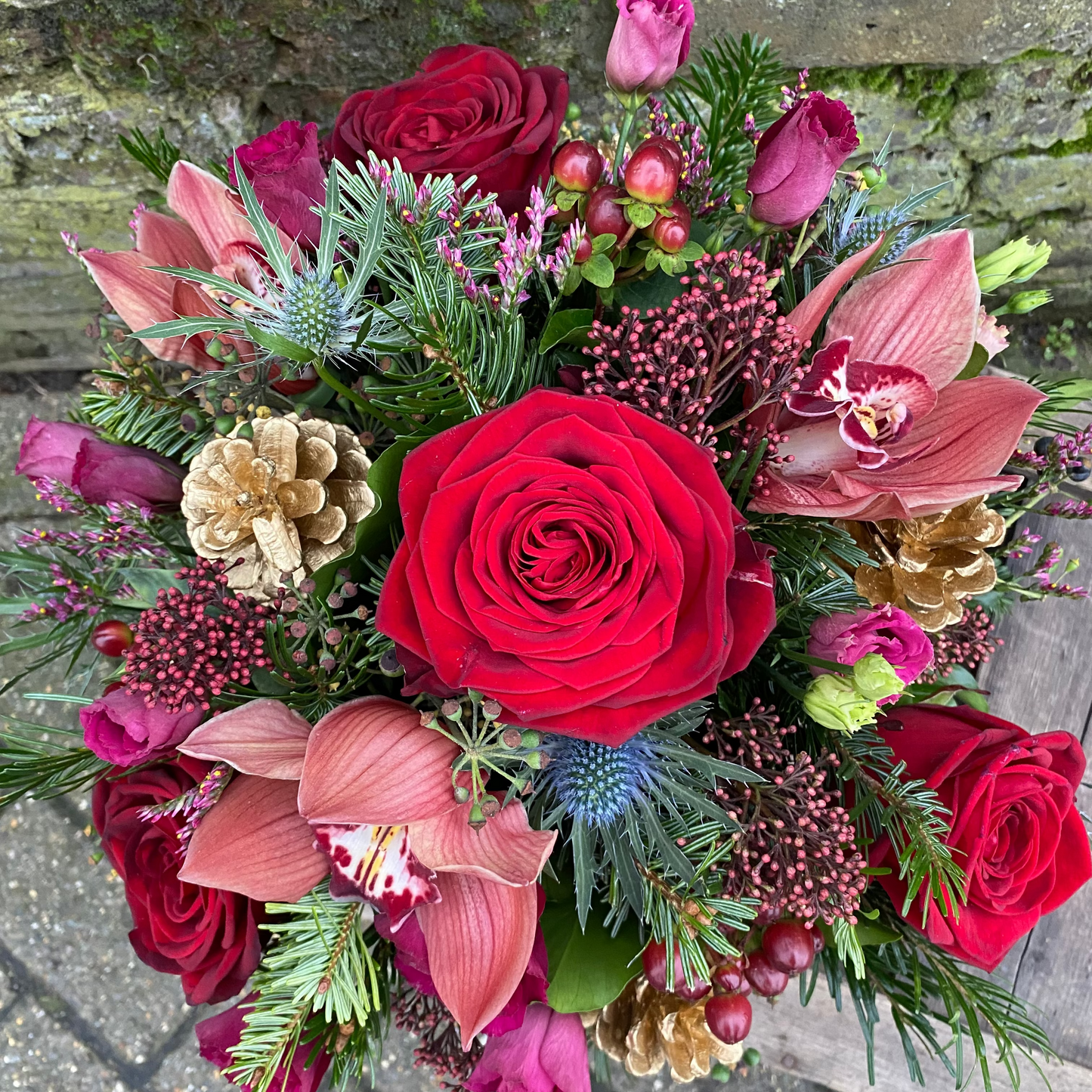 Festive Florals Hat Box