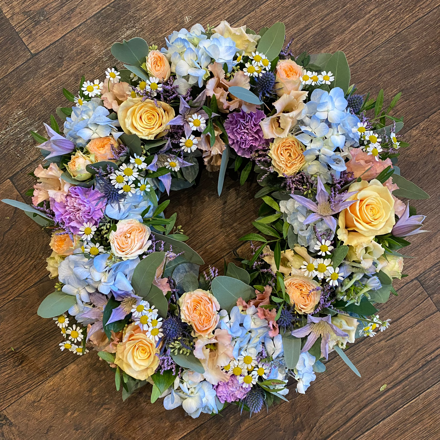 Loose Wreath - Sympathy Flowers
