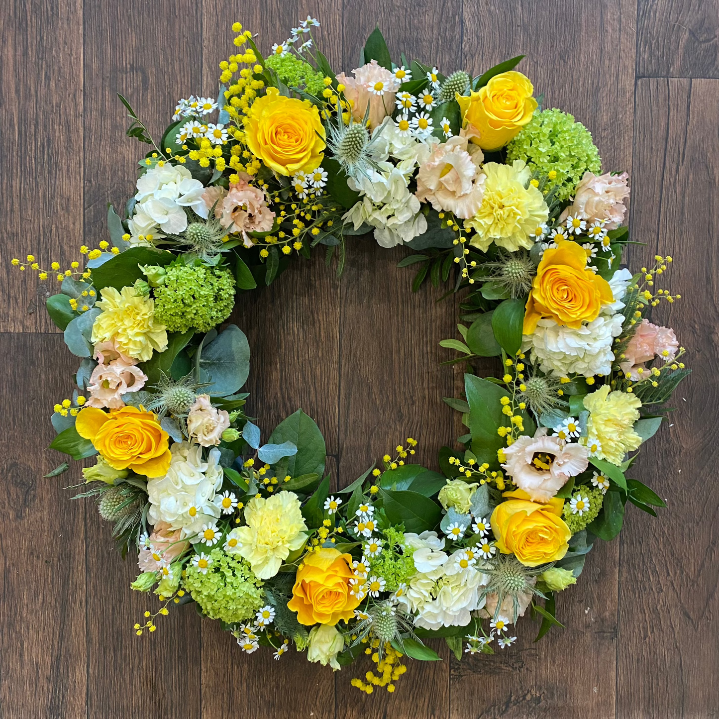 Loose Wreath - Sympathy Flowers