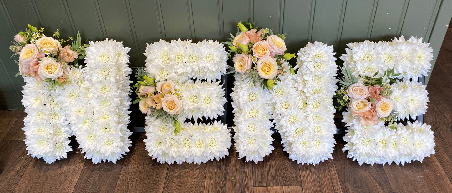 Sympathy Based Lettering